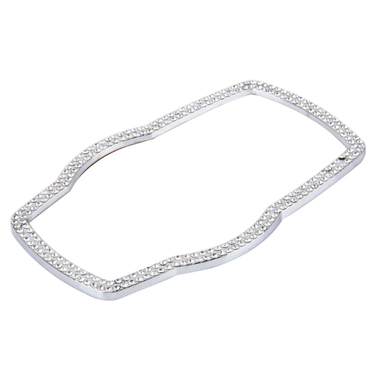 Car Aluminum Steering Wheel Decoration Ring with Diamonds For BMW