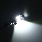 H4 HS1 Motorcycle Headlamps COB Spotlights Electric Car Fog Lights  6000K 20W 2600LM 5000Hours(White Light), 20W 2600LM