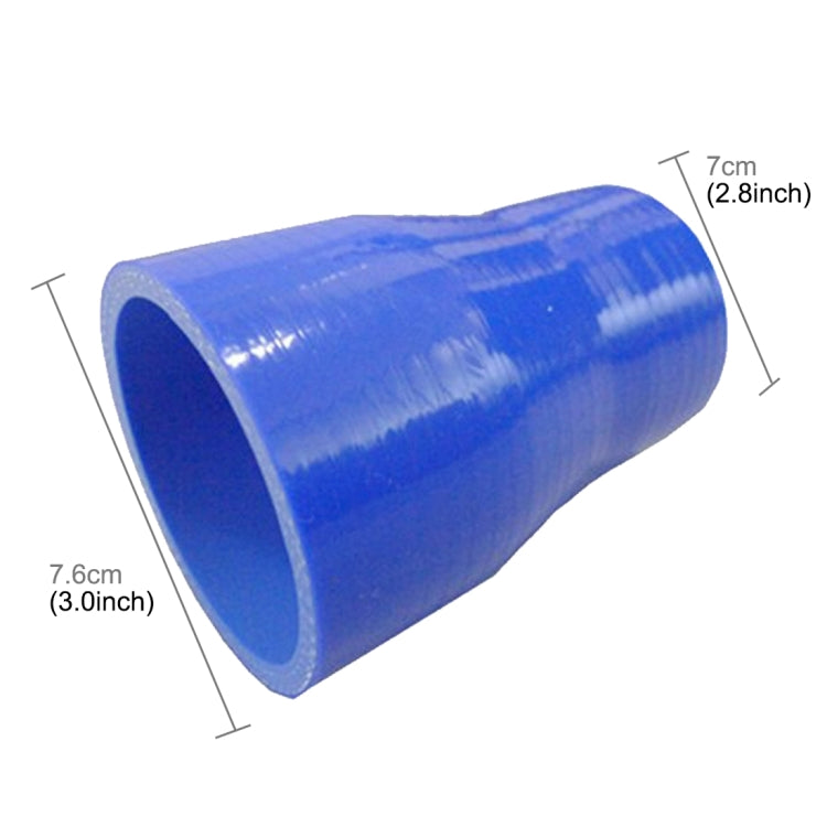 Car Auto 70-76mm 0 Degree Diameter-change Silicone Turbo Charger Connector Hose for Car Modification, 70-76mm