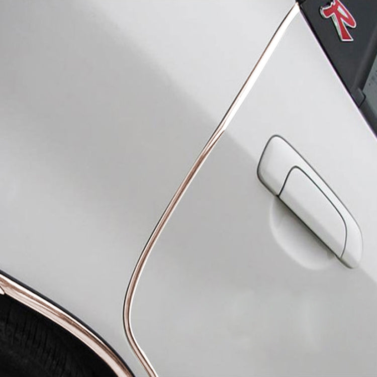 5m Car Decorative Strip PVC Chrome Decoration Strip Door Seal Window Seal, Transparent, White, Black, Grey, Blue, Red
