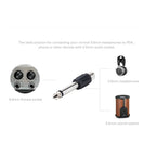 6.35mm to RCA Male to Female Plug Stereo Audio Adapter, 6.35mm Male to RCA Female