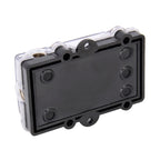 Car Auto 60A 1 in 3 Ways Glass Fuse Holder Blade Fuse Holder for Car Audio Amplifier, 1 in 3