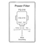 FQ-318 Car Stereo Radio Power Wire Engine Noise Filter Suppressor Isolator Power Supply Filter, FQ-318
