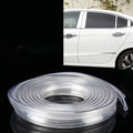 5.6m Car Decorative Strip Rubber Chrome Decoration Strip Door Seal Window Seal, 5.6m Transparent, 5.6m Black, 5.6m Red