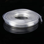 5.6m Car Decorative Strip Rubber Chrome Decoration Strip Door Seal Window Seal, 5.6m Transparent, 5.6m Black, 5.6m Red