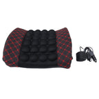 12V Four Season Chemical Fiber Wrapping Lumbar Seat Relaxation Waist Support Cushion for Car Office Family