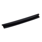 FR JG-031 8 PCS Rubber Car Side Door Edge Protection Guards Cover Trims Stickers, Black, Transparent, White