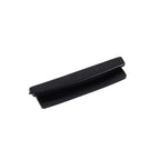 FR JG-031 8 PCS Rubber Car Side Door Edge Protection Guards Cover Trims Stickers, Black, Transparent, White
