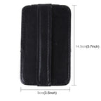 FUDAOCHE Multi-functional Auto Car Sun Visor Sunglasses Holder Card CD Storage Holder Pouch Bag