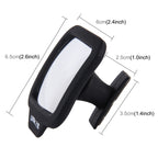 2 PCS 270 Degree Wide-angle Lens Magnetic Adjustable Rear View Mirror, 270 Degree Wide-angle Mirror