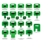 22 PCS Car For KTAG / KESS / KTM BDM Adapters Trasdata Set BDM Frame ECU RAMP Adapters, Car KTAG KESS KTM BDM Adapters