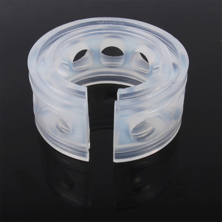 2 PCS Car Auto B Type Shock Absorber Spring Bumper Power Cushion Buffer, Spring Spacing: 34mm, Colloid Height: 62mm, B Type（Spring Spacing: 34mm, Height: 62mm）