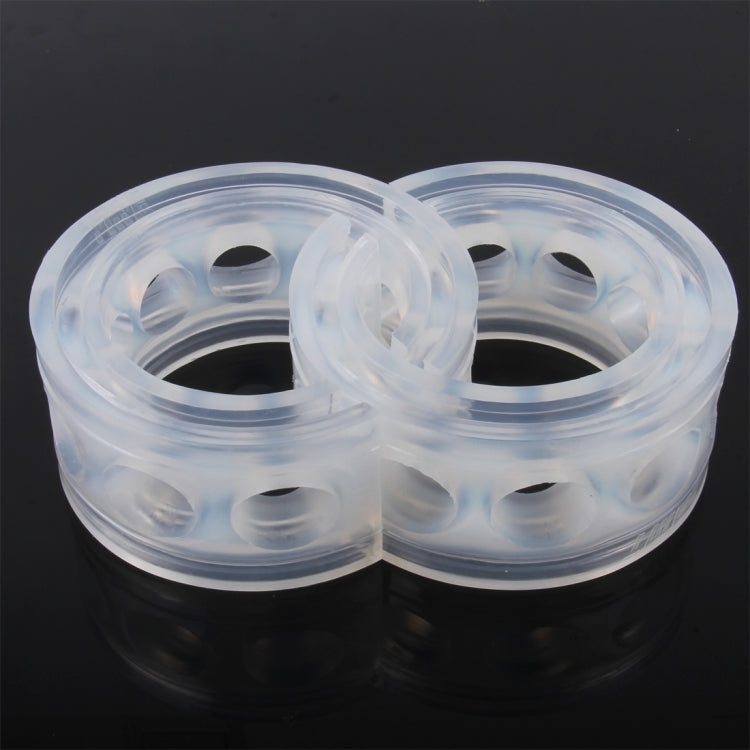 2 PCS Car Auto A+ Type Shock Absorber Spring Bumper Power Cushion Buffer, A+ Type（Spring Spacing: 60mm, Height: 90mm）