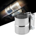 3 inch Car Turbo Exhaust Downpipe Stainless Steel Lap Joint Band Clamp, 3 inch