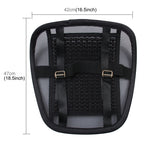 Universal Summer Ice Silk Mesh Breathable Cool Massage Waist Mat with Maple Wooden Bead for Car Family Office, CMS9127A, CMS9127B, CMS9127C, CMS9127D, CMS9127E
