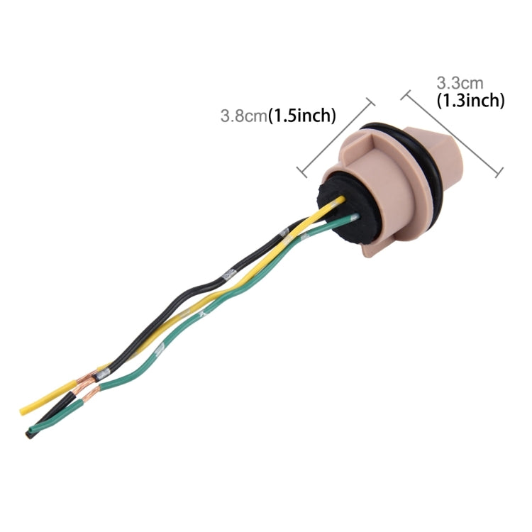2 PCS Car Auto LED Bulb Socket Holder (No Including Light), 7440, 7443, 9005, 9006, H1/H3, H4, H7, H8/H11, T10, 1156, 1157