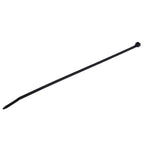 500 PCS 5mm*250mm Nylon Cable Ties, 5mm*250mm Black, 5mm*250mm White