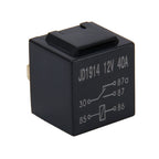 10 PCS JD-1914 40 AMP 12V Waterproof Car Auto Five Plugs Relay, 40A