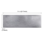Car Auto Aluminum 55cm × 19cm Rear Warning Sign Sticker for Truck and Van, 55cm × 19cm