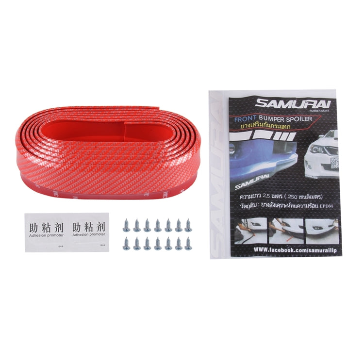 Universal 1.5m Car Front Bumper Lip Splitter Spoiler Skirt Adhesive Protector, 1.5m