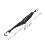 Motorcycle Elastic Fix Helmet Rope with 2 Hooks, Length: 60cm, Elastic Fix Helmet Rope