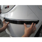 4 PCS Universal Car Auto Plastic Wrap Rubber Front Rear Body Bumper Guard Protector Strip Sticker