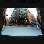 5 inch IPS Touch Screen Rear View Mirror Car Recorder with Dual Channel 720P Car Black Box, Separate Camera, Support 32GB TF Card, Night Vision, 150 Degree Wide Angle Viewing, 5 inch