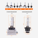 2 PCS D2S 35W 3800 LM 6000K HID Bulbs Xenon Lights Lamps, DC 12V, D2S
