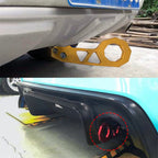 Aluminum Alloy Rear Tow Towing Hook Trailer Ring for Universal Car Auto with 2 x Screw Holes