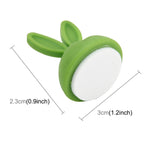 6 PCS CC-941 Rabbit Shape Single Hole Cable Clips Holder, Cable Management System and Cord Organizer Solution, 6 PCS C Rabbit Shape(Green), 6 PCS C Rabbit Shape(Yellow), 6 PCS C Rabbit Shape(Black), 6 PCS C Rabbit Shape(Pink)