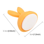 6 PCS CC-941 Rabbit Shape Single Hole Cable Clips Holder, Cable Management System and Cord Organizer Solution, 6 PCS C Rabbit Shape(Yellow), 6 PCS C Rabbit Shape(Pink), 6 PCS C Rabbit Shape(Green)