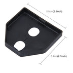 4 PCS Car Door Lock Buckle Decorated Rust Guard Protection Cover for Forester SUBARU XV Outback, For Forester SUBARU
