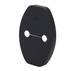 4 PCS Car Door Lock Buckle Decorated Rust Guard Protection Cover for Audi A4L Q3 Q5 Q7 Porsche Cayenne Cayman 911 Boxster, For Audi AL4