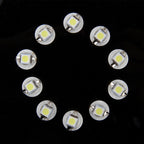 10 PCS 0.5W B8.5 Wedge Instrument Panel LED Light Dashboard Gauge Cluster Indicator Lamp Bulb, 0.5W B8.5