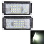 2 PCS License Plate Light with 18 SMD-3528 Lamps for BMW Mini COOPER R50/R52/R53, For BMW Mini COOPER