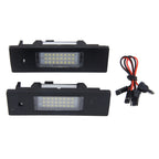 2 PCS License Plate Light with 24 SMD-3528 Lamps for BMW E87, For BMW E87