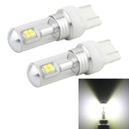 2 PCS  7443 40W 800 LM 6000K Car Brake Light with 8 CREE Lamps, DC 12V, 7443