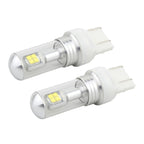 2 PCS  7443 40W 800 LM 6000K Car Brake Light with 8 CREE Lamps, DC 12V, 7443