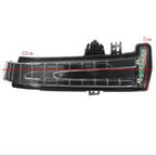Car DC12V 1.8W LED Left Side Rear View Mirror Turn Signal Light Indicator Lamp A3159540C / A3159539C / A2129067501 / A2129067401 for Mercedes-Benz, Left Side