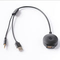 Universal Car Bluetooth Adapter Radio Stereo AUX Cable Adapter AUX USB Interface, AUX USB Interface