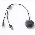 Universal Car Bluetooth Adapter Radio Stereo AUX Cable Adapter AUX USB Interface, AUX USB Interface