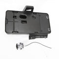 Car Tail Rear License Plate Frame Number Holder Mounting Bracket with Light for Jeep Wrangler JK 2007-2017, Rear License Plate Frame