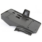 Car Tail Rear License Plate Frame Number Holder Mounting Bracket with Light for Jeep Wrangler JK 2007-2017, Rear License Plate Frame