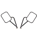 2 PCS Car Door Off Side View Mirror Rectangular Reversing Mirrors for Jeep Wrangler JK 2007-2017, For Jeep Wrangler JK 2007-2017