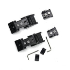 2 PCS Car Three Holes Hood Latch Locking Catch Buckle Engine Cover for Jeep Wrangler JK 2006-2017, Jeep Wrangler JK 2006-2017(Three Holes)