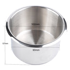 Stainless Steel Drop-in Cup Holder Table Drink Holder for RV Car Truck Camper, Size: 9 x 5.7cm, Size: 9 x 5.7cm
