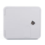 White Water Inlet Integrated Fill Dish Hatch Lock for RV Trailer Camper, A1063