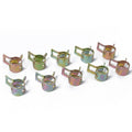 10 PCS 12mm Car Spring Clip Fuel Line Hose Clip Water Pipe Air Tube Clamp Fastener, 10 PCS 12mm