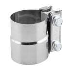 2.0 inch Car Turbo Exhaust Downpipe Stainless Steel Lap Joint Band Clamp, 2.0 inch