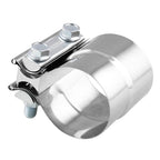 2.0 inch Car Turbo Exhaust Downpipe Stainless Steel Lap Joint Band Clamp, 2.0 inch